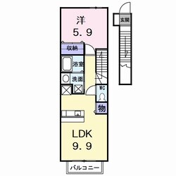 フラン　ブリッサ　Ａの物件間取画像